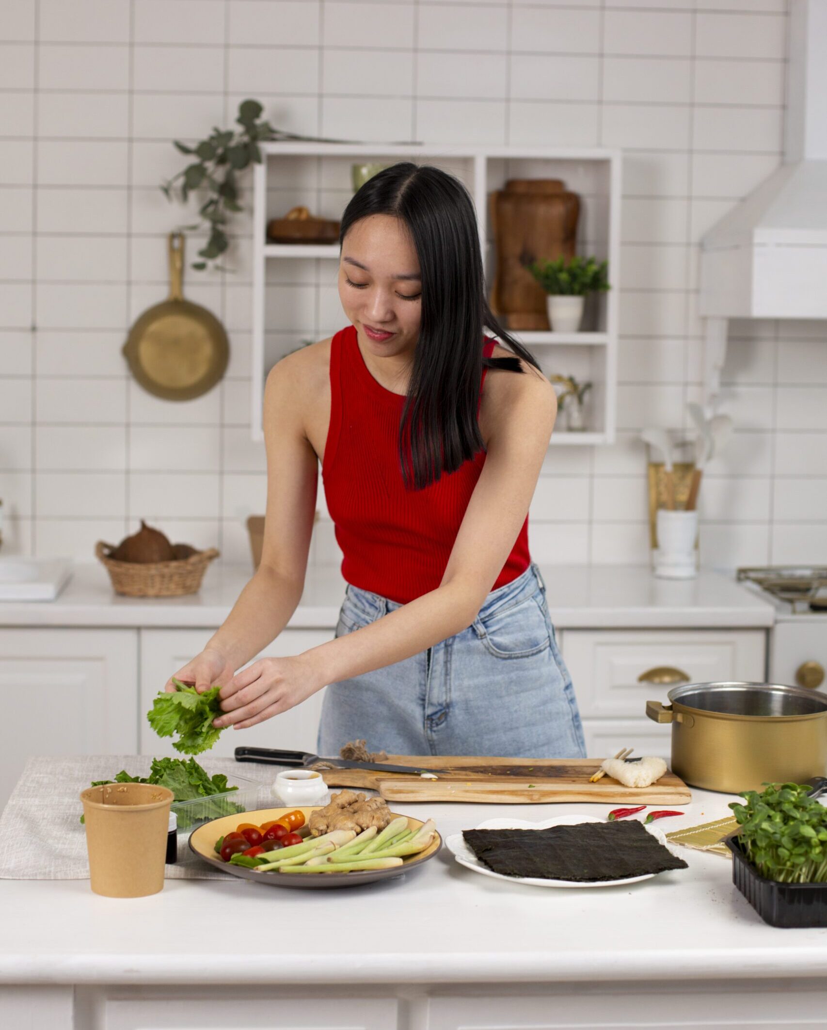 person-cooking-japanese-food